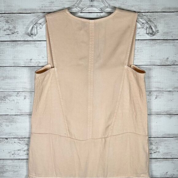 EVERLANE The Tencel™ V-Neck Midi Dress w/ Pockets XS NWT $168 - Picture 7 of 11